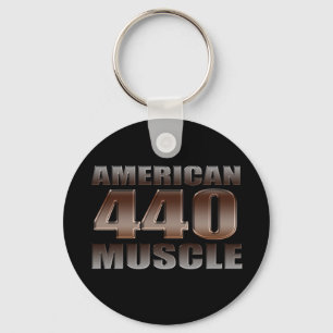 american muscle 440 mopar keychain