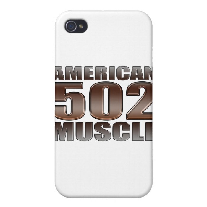 american muscle 502 chevy big block crate motor iPhone 4/4S case