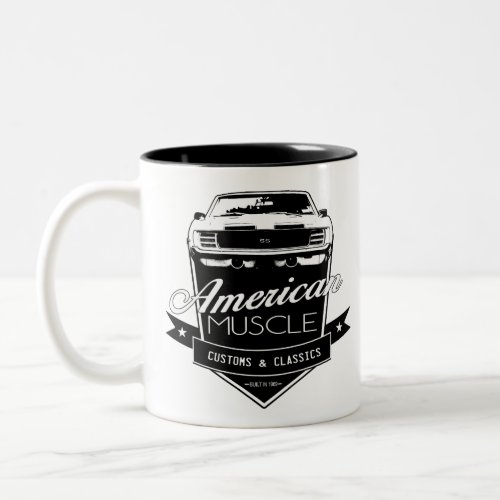American Muscle Camaro Two_Tone Coffee Mug