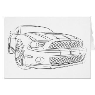 American muscle car cards
