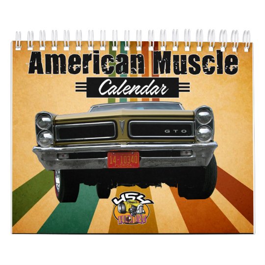 American Muscle Cars Calendar