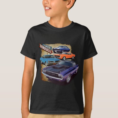 American Muscle Cars T_Shirt