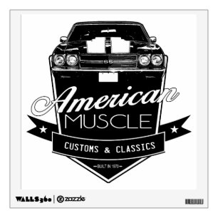 American Muscle Chevelle Wall Decal