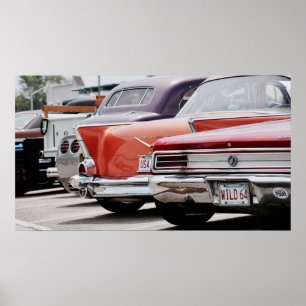 American Muscle Vintage Muscle Cars Poster