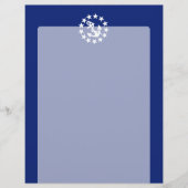 American Nautical Yacht Flag Navy Blue Decor (Front)