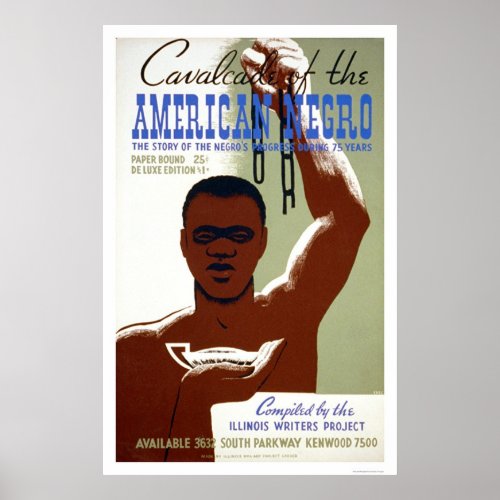 American Negro Story 1940 WPA Poster