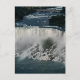 American Niagara Falls: Aerial View from Skylon Postcard