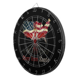 American Northern Irish Ancestry Dart Board