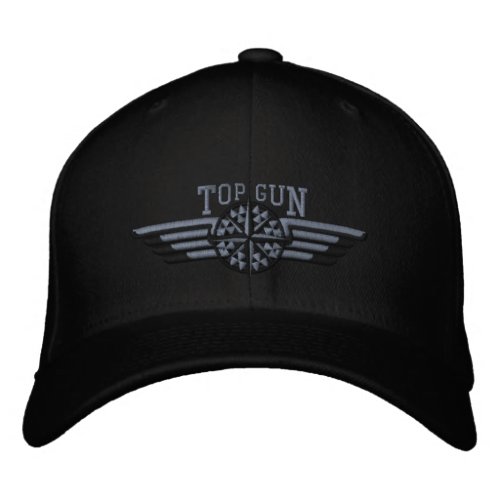 American Northern Star Compass Pilot Wings Embroidered Baseball Cap