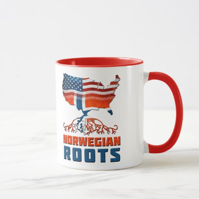 American Norwegian Roots Mug (Right)