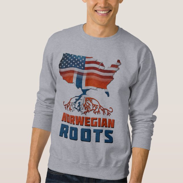 American Norwegian Roots Sweatshirt (Front)