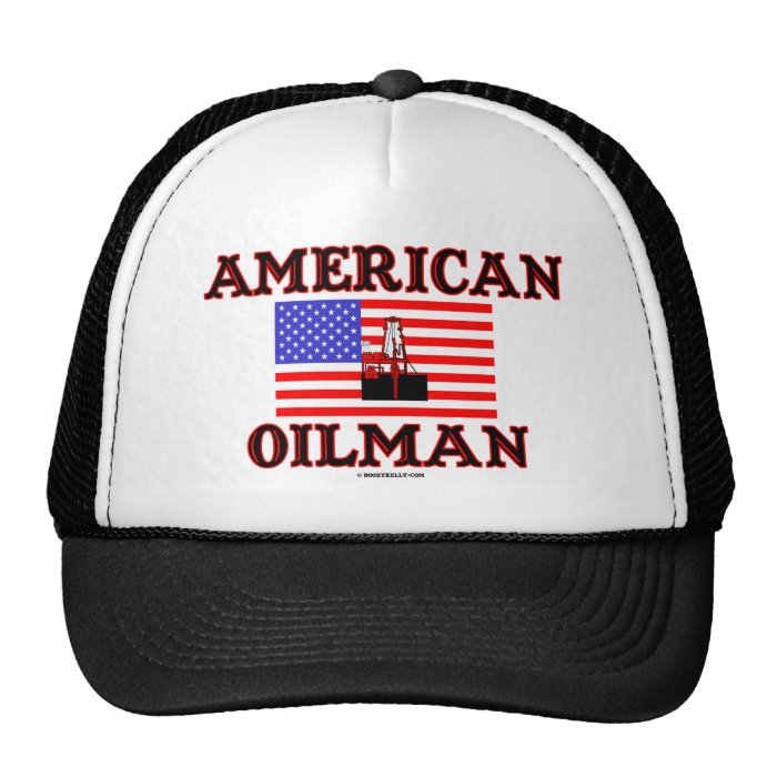 American Oilman,Oil Field Hat,Oil Rig,Oil,Gas,