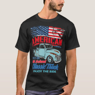 American old truck gay pride people T-Shirt