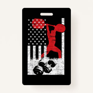 American Olympic Weightlifting Badge