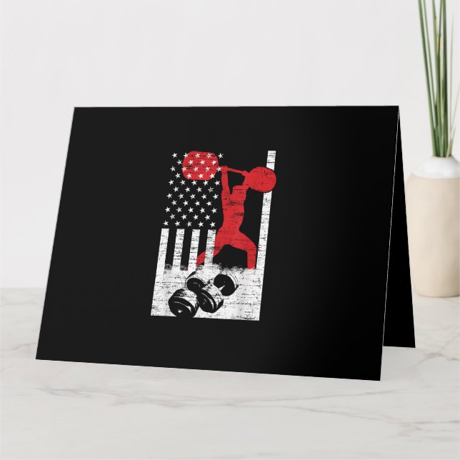 American Olympic Weightlifting Card (Front)