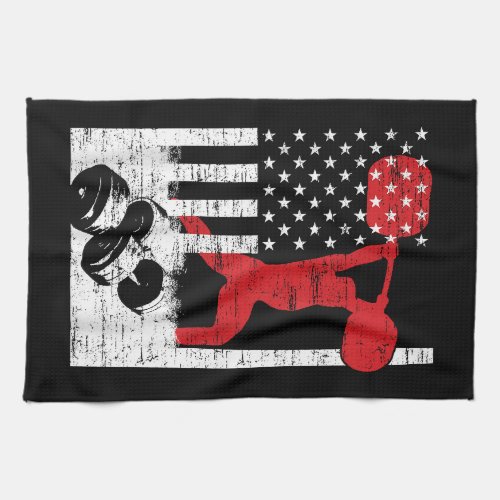 American Olympic Weightlifting Kitchen Towel