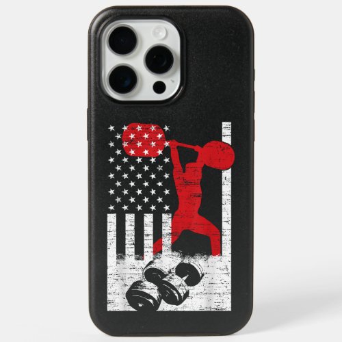 American Olympic Weightlifting iPhone 15 Pro Max Case