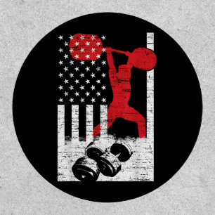 American Olympic Weightlifting Patch