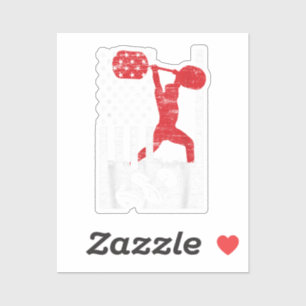 American Olympic Weightlifting Sticker