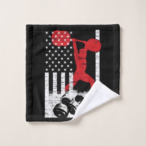 American Olympic Weightlifting Wash Cloth