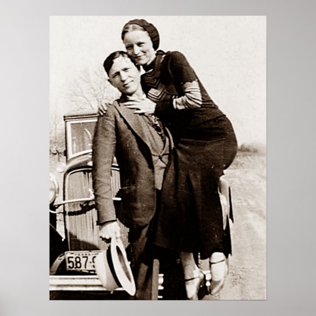 American Outlaws Bonnie & Clyde The Barrow Gang  Poster (Front)