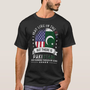 American Pakistani Home in US Patriot American Pak T-Shirt