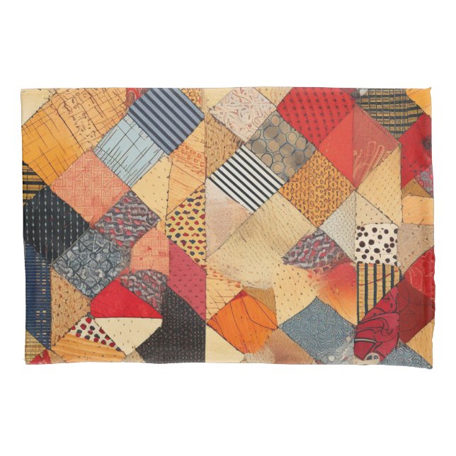 American Patchwork Pillow Case (Front)
