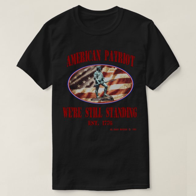 AMERICAN PATRIOT 1 T-Shirt (Design Front)