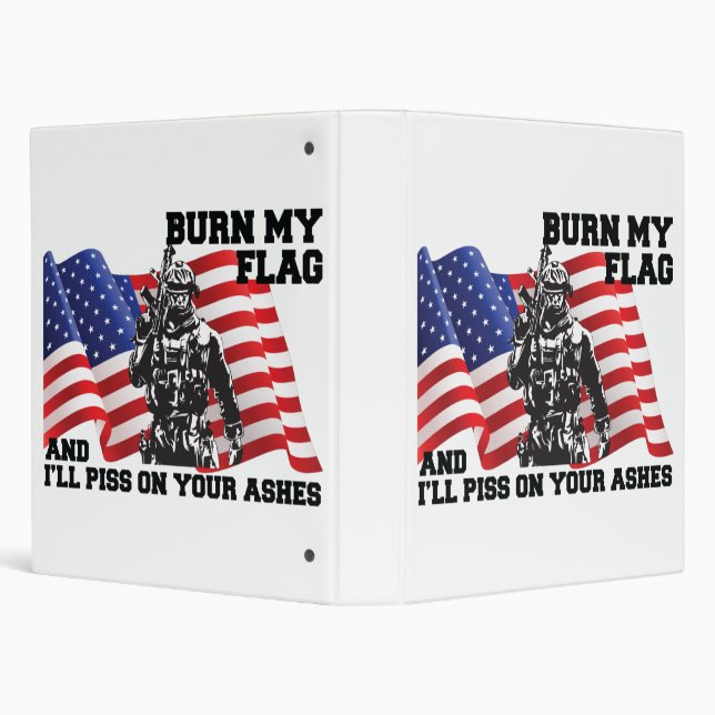 American Patriot  3 Ring Binder (Background)