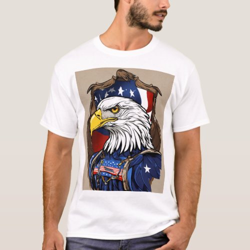 AMERICAN PATRIOT BALD EAGLE T shirt