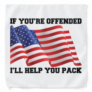 American patriot bandana