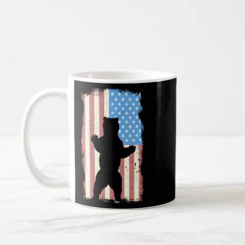American Patriot Bear Hunter  1  Coffee Mug