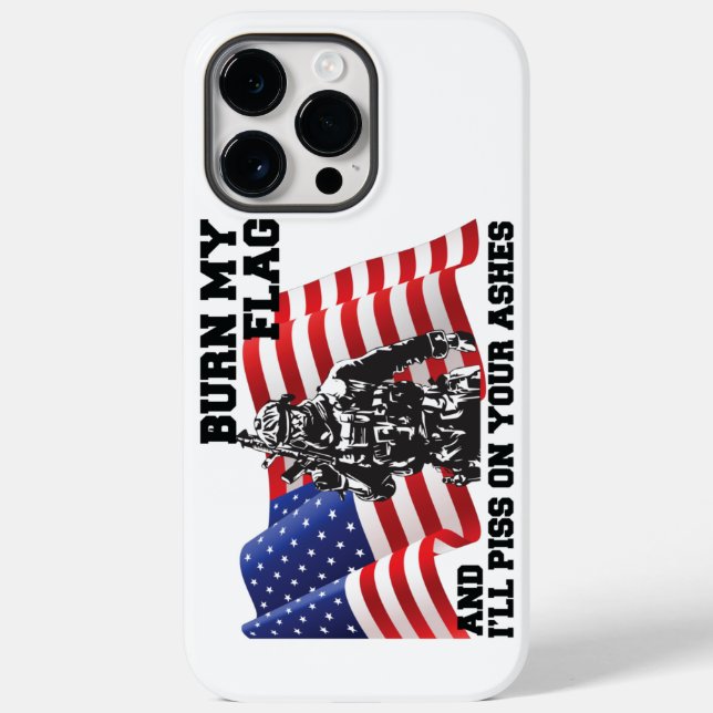 American Patriot  Case-Mate iPhone Case (Back)