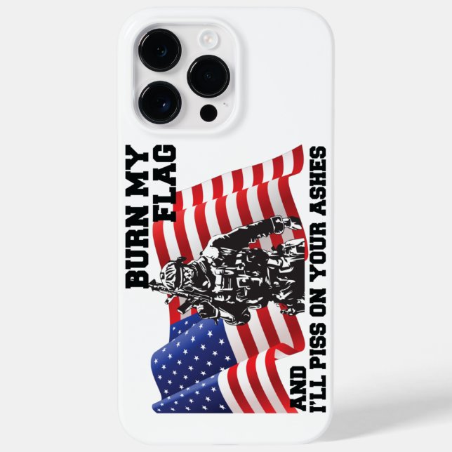 American Patriot  Case-Mate iPhone Case (Back)