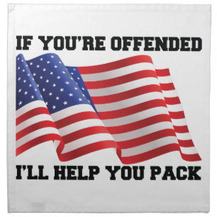 American patriot  cloth napkin