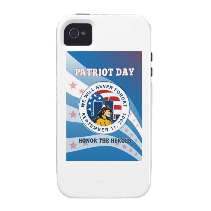 American Patriot Day Remember 911  Poster iPhone 4/4S Covers