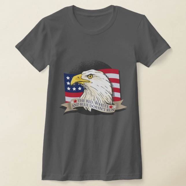 American Patriot Eagle T-Shirt (Laydown)