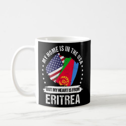 American Patriot Eritrea Flag American Eritrean Ro Coffee Mug