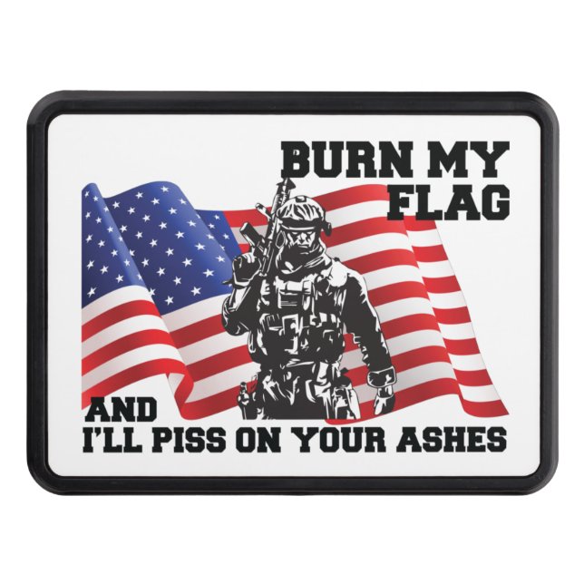 American Patriot  Hitch Cover (Front)