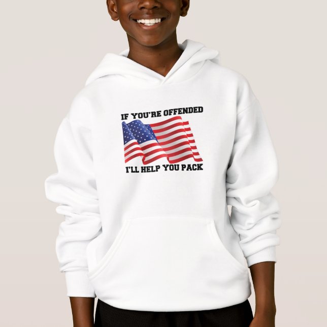 American patriot  hoodie (Front)