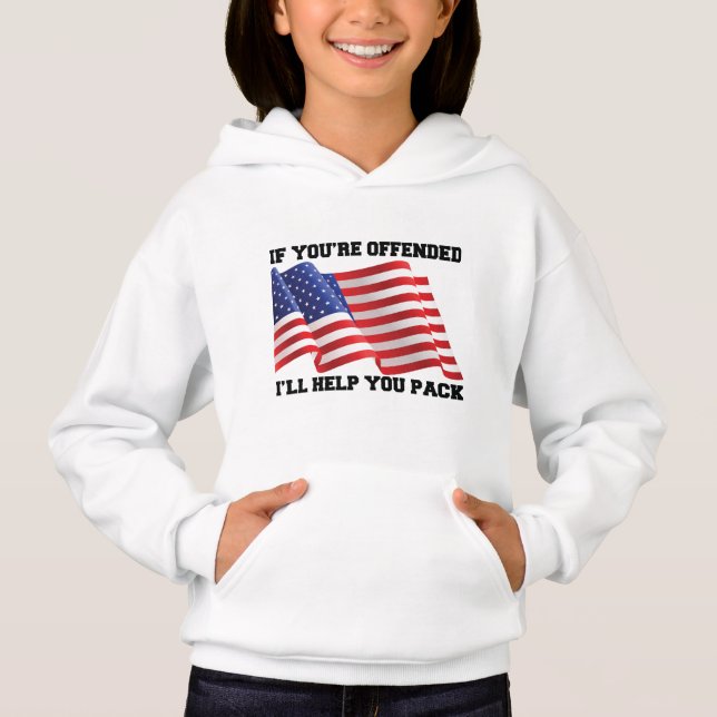 American patriot hoodie (Front)