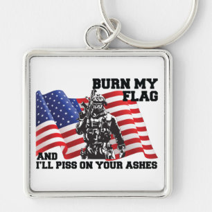 American Patriot Keychain