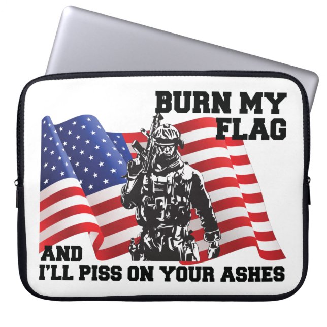 American Patriot  Laptop Sleeve (Front)
