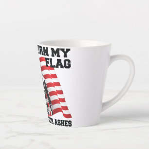American Patriot Latte Mug