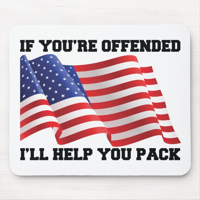 American patriot  mouse pad (Front)