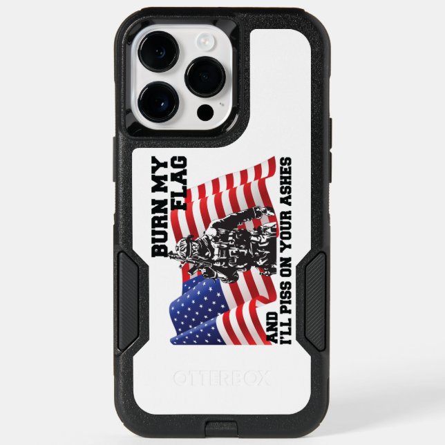 American Patriot  Otterbox iPhone Case (Back)