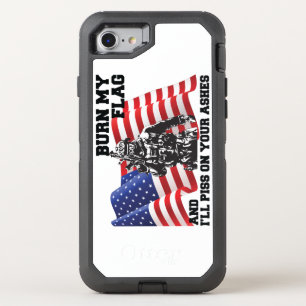 American Patriot OtterBox Defender iPhone SE/8/7 Case