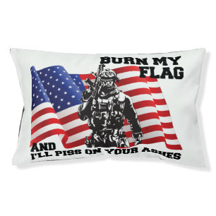 American Patriot  Pet Bed
