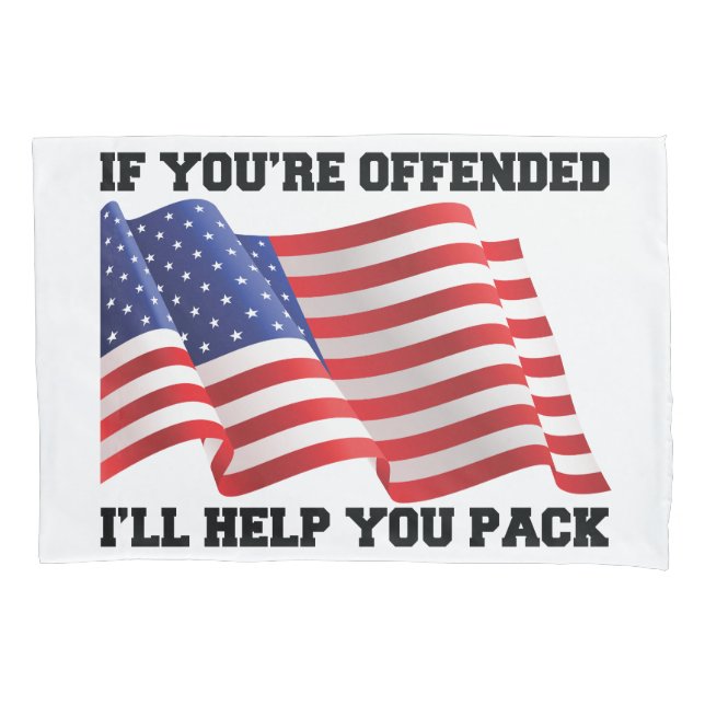 American patriot pillow case (Front)