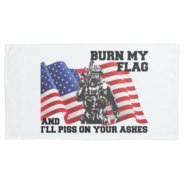 American Patriot  Pillow Case (Front)